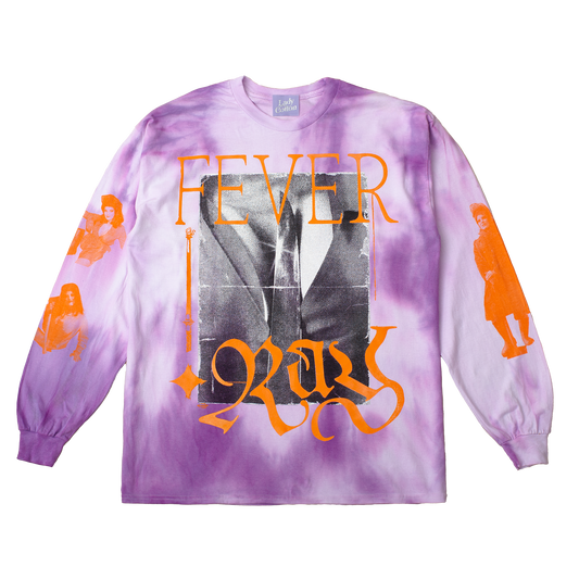Demona Lisa Crushed Grapes Tie Dye Long Sleeve  UK