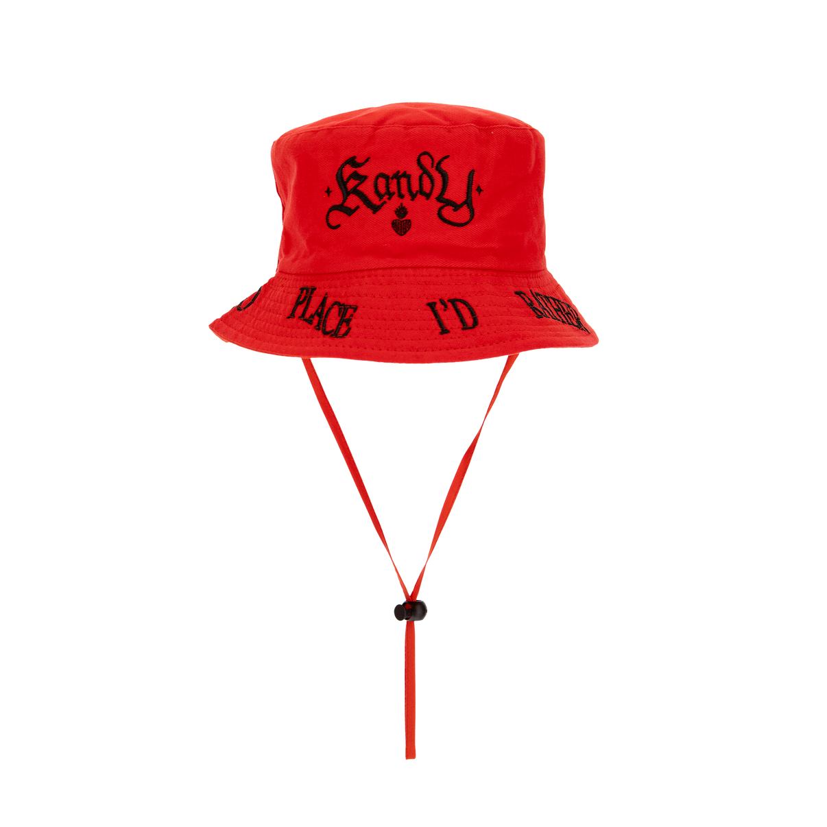 Lovelier Than Diamonds Bucket Hat Red – Fever Ray Merch Online