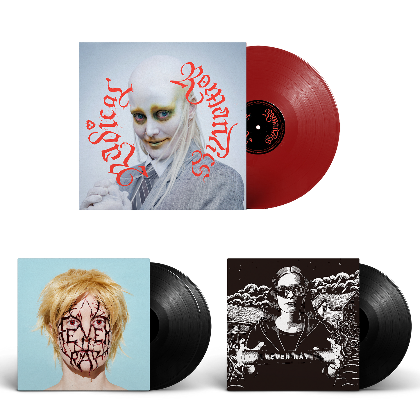 Vinyl Bundle With Red LP ROW